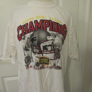 New England Patriots Super Bowl XXXlll  t shirt  JERZEES